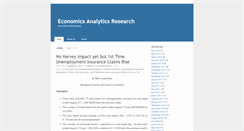 Desktop Screenshot of economicsanalytics.com